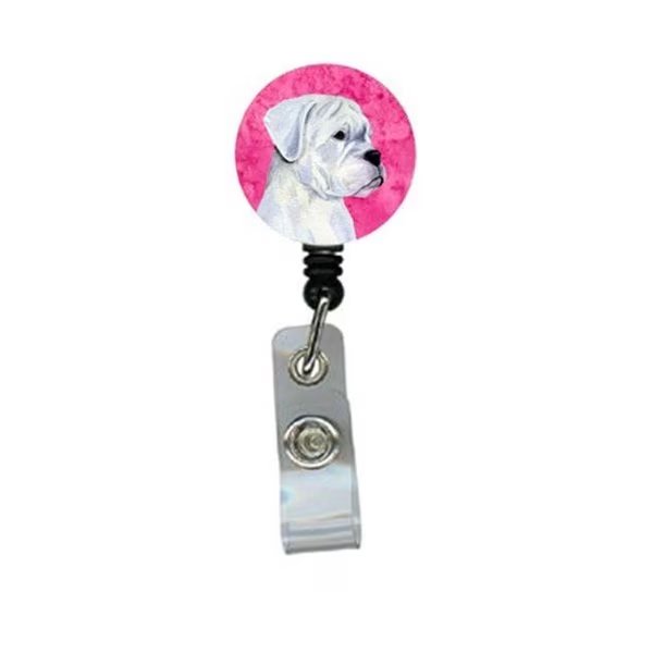 Boxer Retractable Badge Reel Or Id Holder With Clip, Teacher'S Aid, Mfr#: TE242124